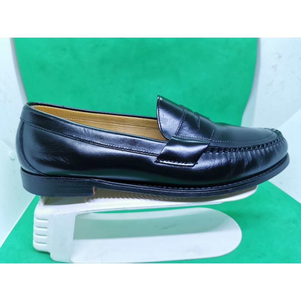 Sebago Cayman II Penny Loafers Men's Size 11 EEE Extra Black Leather Made in USA - Picture 5 of 16